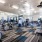 a gym with exercise equipment
