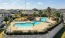 a pool in a neighborhood
