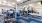 a gym with exercise equipment